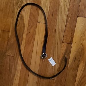 Chico's Misses Basic Kodiac 3 Way Leather Belt Size Medium NWT